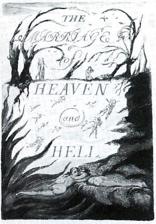 Blake, William: Die Vermhlung von Himmel und Hlle