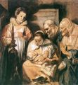 Jordaens, Jakob: Die Heilige Familie mit der Hl. Anna() und einem Dienstmädchen