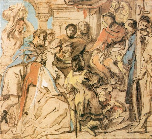 Jordaens, Jakob: Allucius und seine Braut vor Scipio