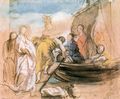 Jordaens, Jakob: Calypso belädt Odysseus' Schiff mit Vorrat