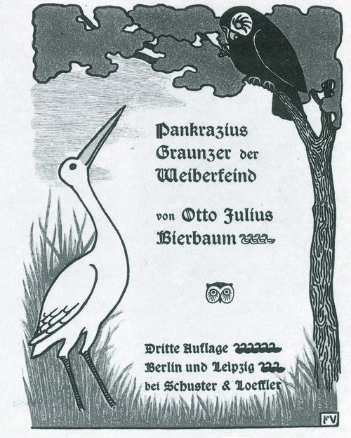 Vallotton, Flix: Zwei Buchumschlge fr Otto Julius Bierbaum
