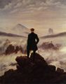 Friedrich, Caspar David: Der Wanderer über dem Nebelmeer