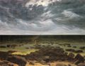 Friedrich, Caspar David: Meeresküste bei Mondschein