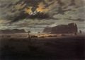 Friedrich, Caspar David: Nordische See im Mondlicht