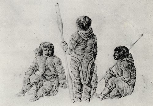 Rindisbacher, Peter: Eskimofamilie