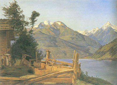 Waldmller, Ferdinand Georg: Zell am See in Pinzgau
