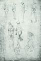Pisanello: Leichen am Galgen; Gesicht eines Jungen, etc.