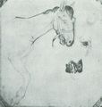 Pisanello: Vorderteil eines Pferdes, zwei Studien des Mundes und eine vom Auge