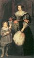 Leibl, Wilhelm Maria Hubertus: Frau Charlotte Butkens mit ihrem Sohn Johannes Amatus