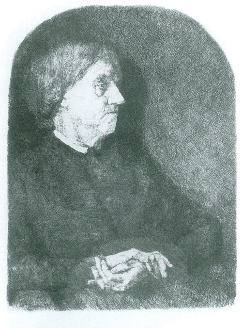 Leibl, Wilhelm Maria Hubertus: Leibls Mutter