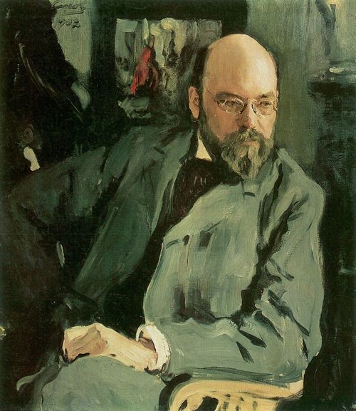 Serow, Walentin Alexandrowitsch: Bildnis des Malers Ilja Semjonowitsch Ostrouchow