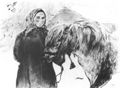 Serow, Walentin Alexandrowitsch: Bauernfrau mit Pferd