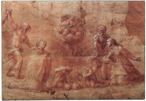 Correggio: Martyrium der Heiligen Placido, Flavia, Eutichio und Vittorio