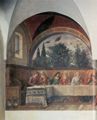 Ghirlandaio, Domenico: Florenz, Kirche Ognissanti: Abendmahl, Ausschnitt links