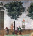 Ghirlandaio, Domenico: Florenz, Santa Maria Novella: Geschichten aus dem Leben des Täufers: Die Heimsuchung; Detail