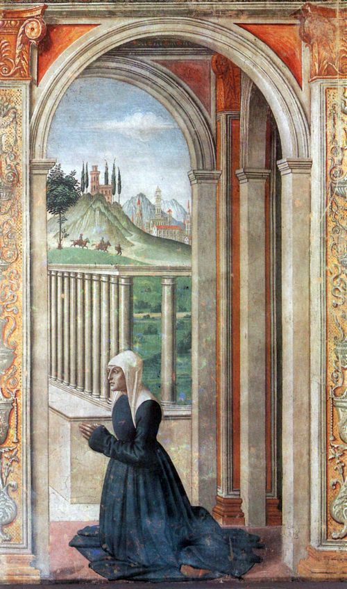 Ghirlandaio, Domenico: Florenz, Santa Maria Novella: Francesca Pitti