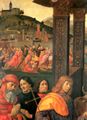 Ghirlandaio, Domenico: Florenz, Spedale degli Innocenti: Die Anbetung der Heiligen drei Knige, Detail mit dem Kindermord von Bethlehem