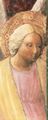 Masaccio: Hl. Anna, Maria mit Kind und fünf Engeln (Sant'Anna metterza), Detail des Engels unten links