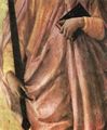 Masaccio: Der Hl. Paulus, Detail: Gewand