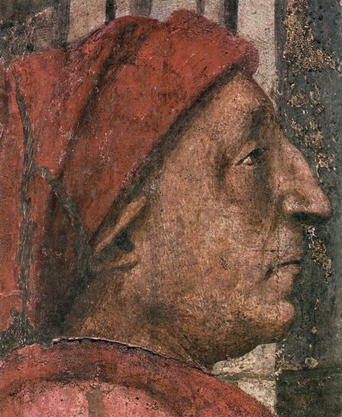 Masaccio: Dreifaltigkeit, Detail