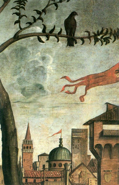 Carpaccio, Vittore: Ankunft der Pilger in Kln, Detail