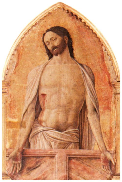 Mantegna, Andrea: Lukas-Polyptychon, Detail