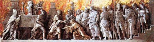 Mantegna, Andrea: Die Einfhrung des Cybele-Kultes in Rom