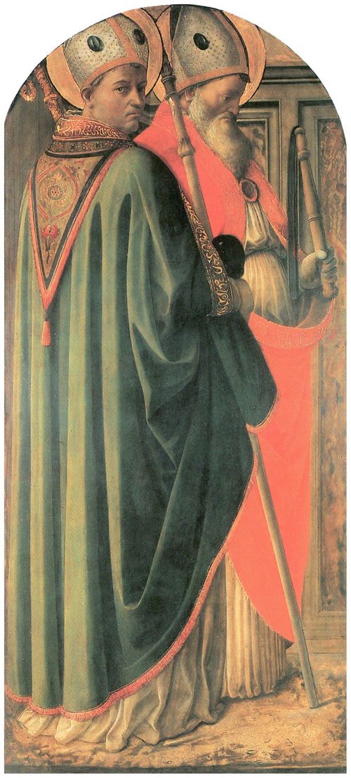 Lippi, Fra Filippo: Der Hl. Augustinus und der Hl. Ambrosius