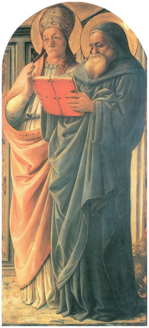 Lippi, Fra Filippo: Der Hl. Gregor und der Hl. Hieronymus