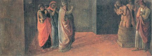 Lippi, Fra Filippo: St. Nicholas lässt drei ermordete Jünglinge wiederauferstehen