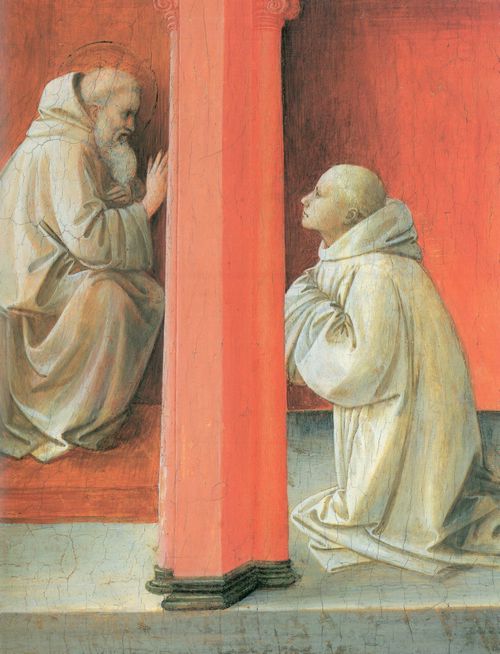 Lippi, Fra Filippo: Die wunderhafte Rettung des Heiligen Placidus, Detail