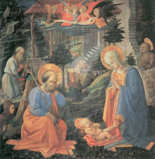 Lippi, Fra Filippo: Die Verehrung Christi (I)