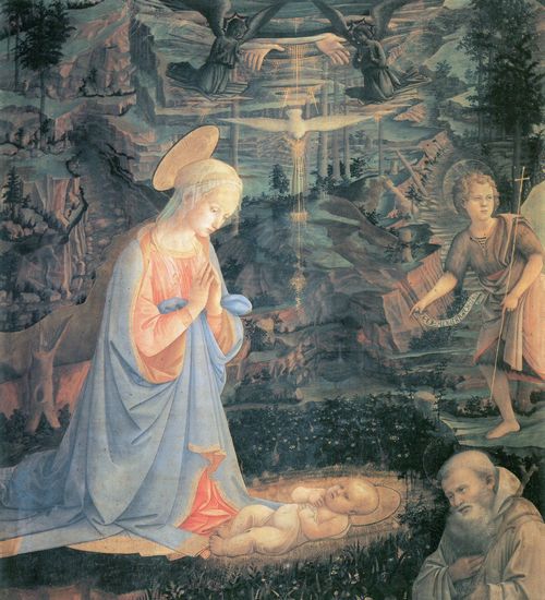 Lippi, Fra Filippo: Die Anbetung Christi