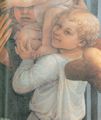 Lippi, Fra Filippo: Madonna mit Kind und Zwei Engeln, Detail