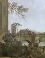 Canaletto (II): Das Brhlsche Belvedere auf der Jungfernbastei mit anschlieendem Nagelwerk