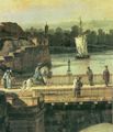 Canaletto (II): Die Festung mit der Bastion Sol und der Mndung des Stadtgrabens