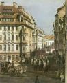 Canaletto (II): Die Rampische Gasse bis zum Kurländer Palais und die Garde du Corps