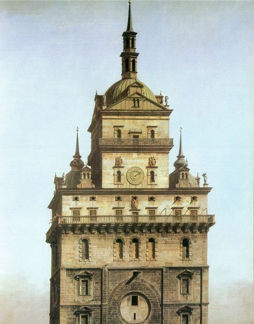 Canaletto (II): Der obere Turmabschlu der Kreuzkirche