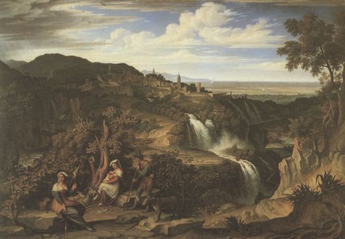 Koch, Joseph Anton: Die Wasserfälle von Tivoli