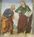 Signorelli, Luca: Fresken in Loreto: Apostelpaar