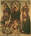 Signorelli, Luca: Werke im Dom von Perugia: Altarbild des Hl. Honofrius