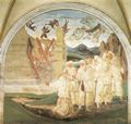 Signorelli, Luca: Fresken in Monte Oliveto: Szenen aus dem Leben des Hl. Benedikt: Gott bestraft Bruder Fiorenzo