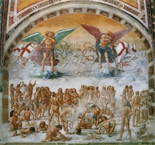 Signorelli, Luca: Werke im Dom von Orvieto: Auferstehung des Fleisches