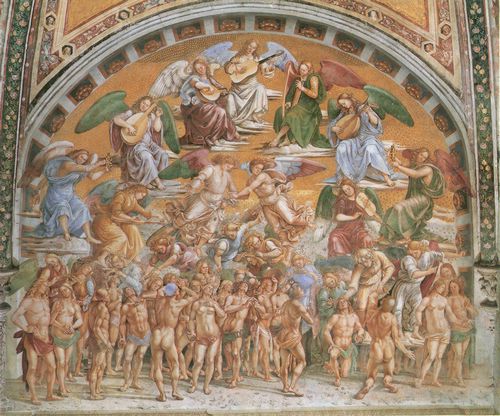 Signorelli, Luca: Werke im Dom von Orvieto: Die Erwhlten