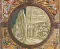 Signorelli, Luca: Werke im Dom von Orvieto: Dante und Vergil betreten das Fegefeuer