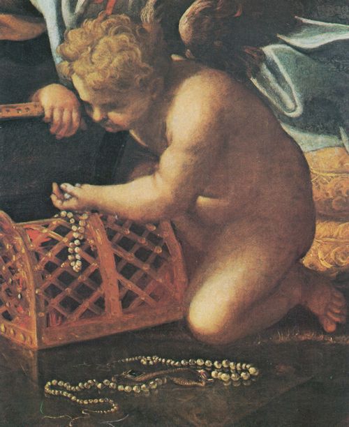 Carracci, Annibale: Die Waschung der Venus, Detail