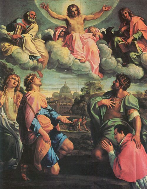 Carracci, Annibale: Christus' Ruhm und Heiligkeit