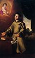 Zurbarn, Francisco de: Die Vision des Heiligen Anton von Padua