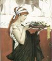Alma-Tadema, Sir Lawrence: Ein Weihopfer (Die letzten Rosen), Detail
