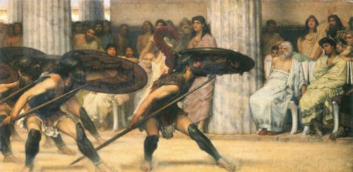 Alma-Tadema, Sir Lawrence: Ein Tanz fr Phyrrus